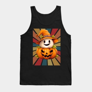 Vintage Pumpkin halloween T-shirt Classic-tee Tank Top